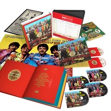 The Beatles : Sgt. Pepper's Lonely Hearts Club Band CD Box Set with DVD and