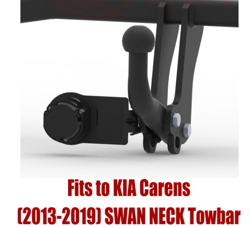 Swan neck tow bar for - tow,
