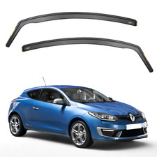 ISPEED Wind Deflectors For Renault Megane MK3 2009-2017 3 Door Hatchback Tinted