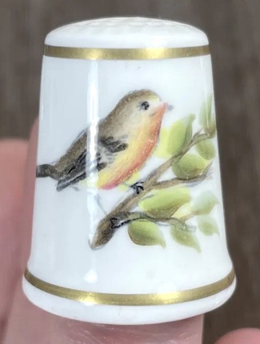 Royal worcester thimble robin - royal,