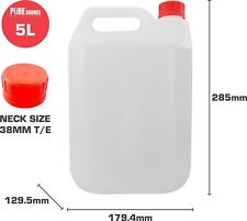 500ML 1L 2.5L 5L Litre Plastic