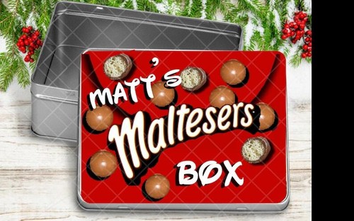 Personalised malteser tin any - personalised,