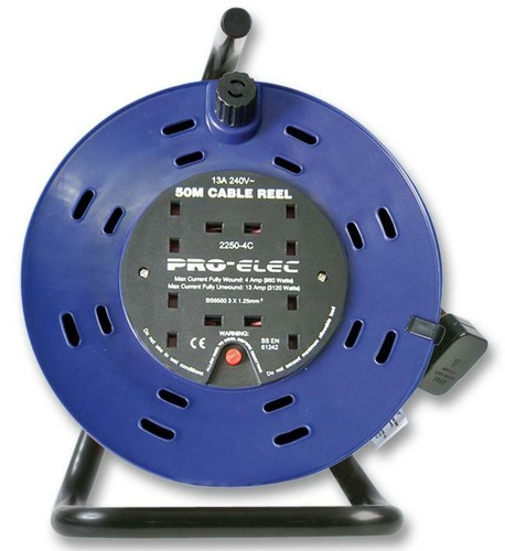 Cable reel drum mains - reel,