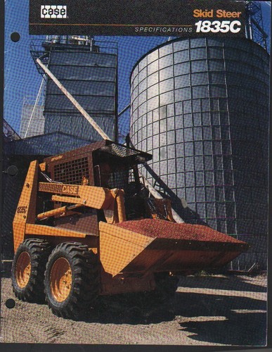 Case 1835c skid steer loader - "1835c",