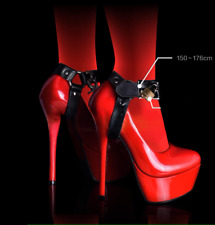 Locked in HIGH HEELS, BDSM, BONDAGE, Sissy restraints, Padlock ballet boots Shoe