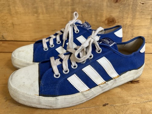 Vtg 80s adidas adria canvas - 70-80s,