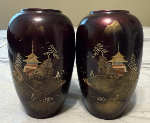 Kyowa japan vase pair - japan,