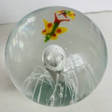Vtg Hand-Blown Art Glass