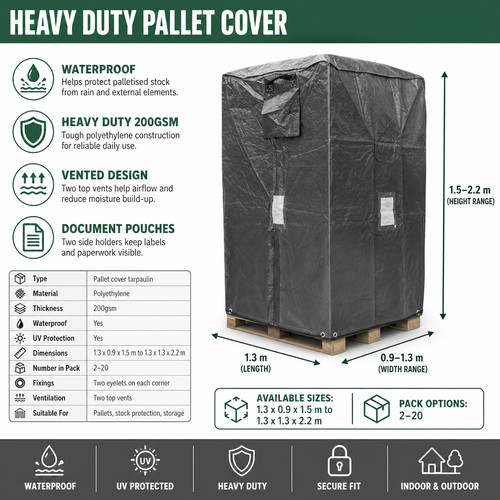 Pallet cover tarpaulin - pallet,