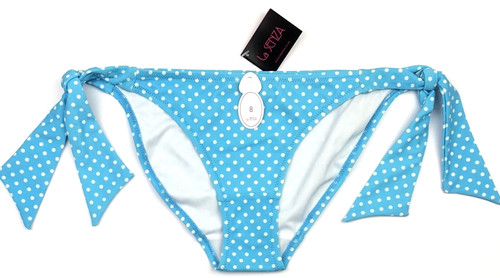Senza polka dot tie side - polka,