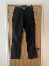 Craghoppers Mens Black Walking Trousers Pro stretch W32