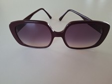 Nau Sunglasses, Burgundy Colour, Square, Large, Woman, Italian. 