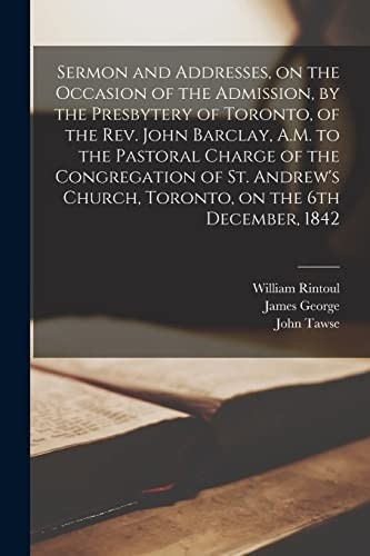 Sermon and addresses the - and, addresses,