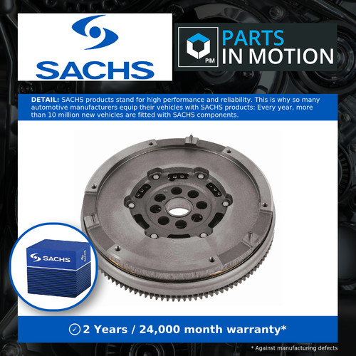 Dual mass flywheel - dual, fits
