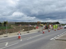 Photo 6x4 Kerbstones in Place