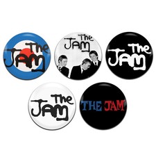 5x The Jam Band Mod Punk 25mm