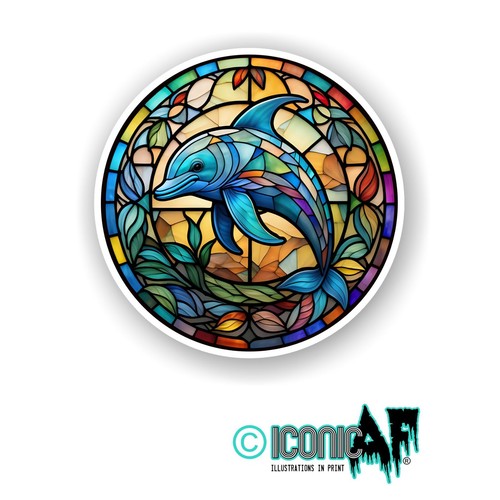 Large cute dolphin ocean - cute, life
