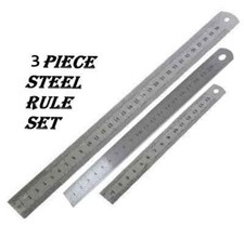 Double Side Metal Ruler