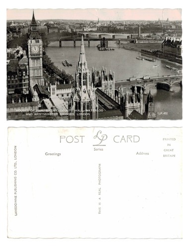 Vintage postcard houses - vintage,