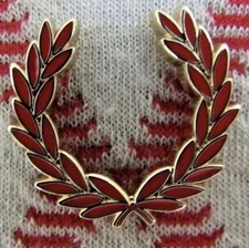 Fred Perry Lapel Pin Badge