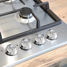 6 X Universal Silver Chrome