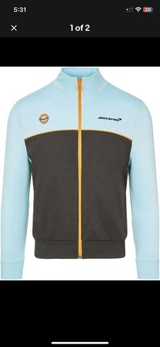Gulf mclaren track jacket - mclaren,