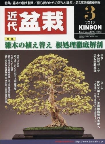 Monthly modern bonsai march - monthly,