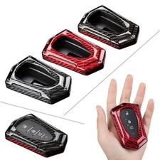 For Chevrolet Camaro Cruze Malibu XL Trax Carbon Fiber Remote Key Fob Shell Case