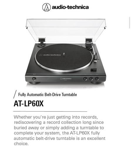 Audio technica lp60xbk - audio-technica, at-lp60xbk