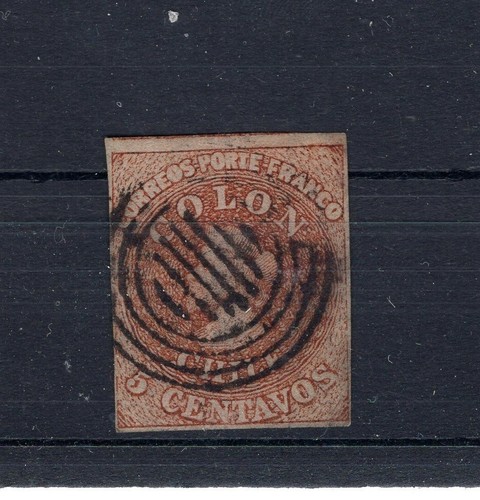 Chile 1854 printing gillet - chile,