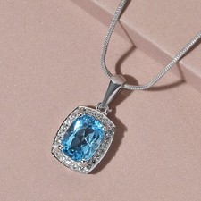 Genuine Swiss Blue Topaz