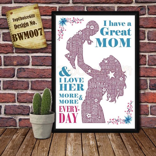 Mom and daughter - and, personalised