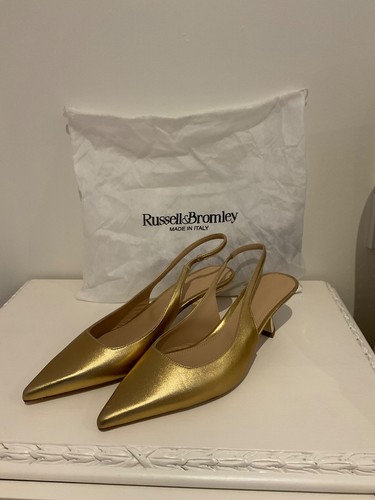 Russel bromley gold womens - bromley,