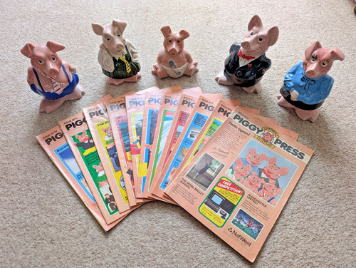Natwest piggy banks - piggy, set