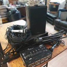 Carlsbro 100 amp mics dmx - +,