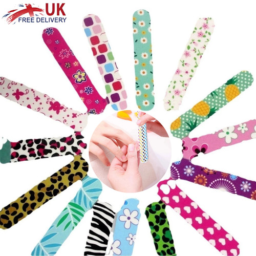Printed mini nail file emery - nail,