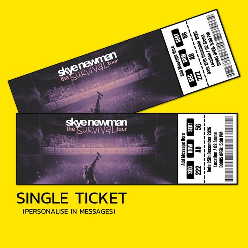 Skye newman the survival tour - survival,