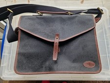 Mulberry Vintage Unisex Briefcase. Brown And Bkack With Shoulder Strap. VGC.