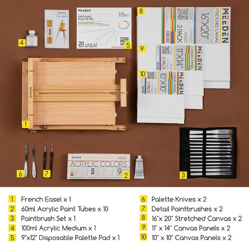Professional art set french - professional,