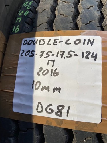 Double coin lorry tyres - double,