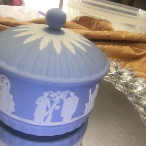 Wedgewood blue jasperware - wedgewood,