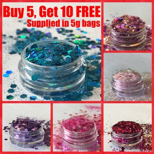 Chunky glitter for festival - glitter,