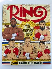 The Ring Boxing Magazine THE BEST OF 2024 January 2025 Eubank Jr Ratings List