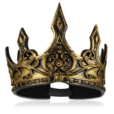 mens Medieval King Crowns for