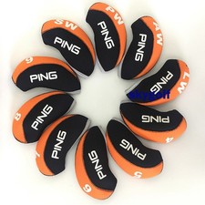 Golf Iron Shaft Cover - PING Golf Club Protection Cap - 10 Pieces
