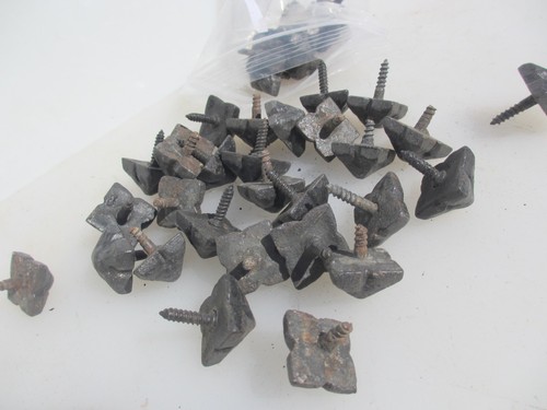 Vintage iron door studs gothic - vintage,