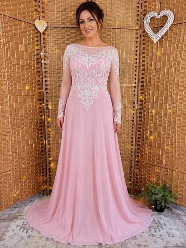 Bnwt goddiva pink lace maxi - goddiva,