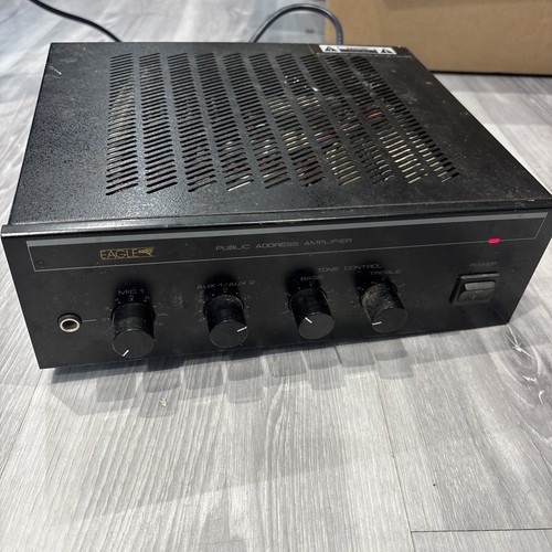 Eagle public address amplifier - eagle,