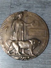  WWI British Death Penny