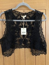 Monsoon Black Bolero Shrug